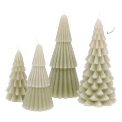 Kerstboomkaars 3D Groen