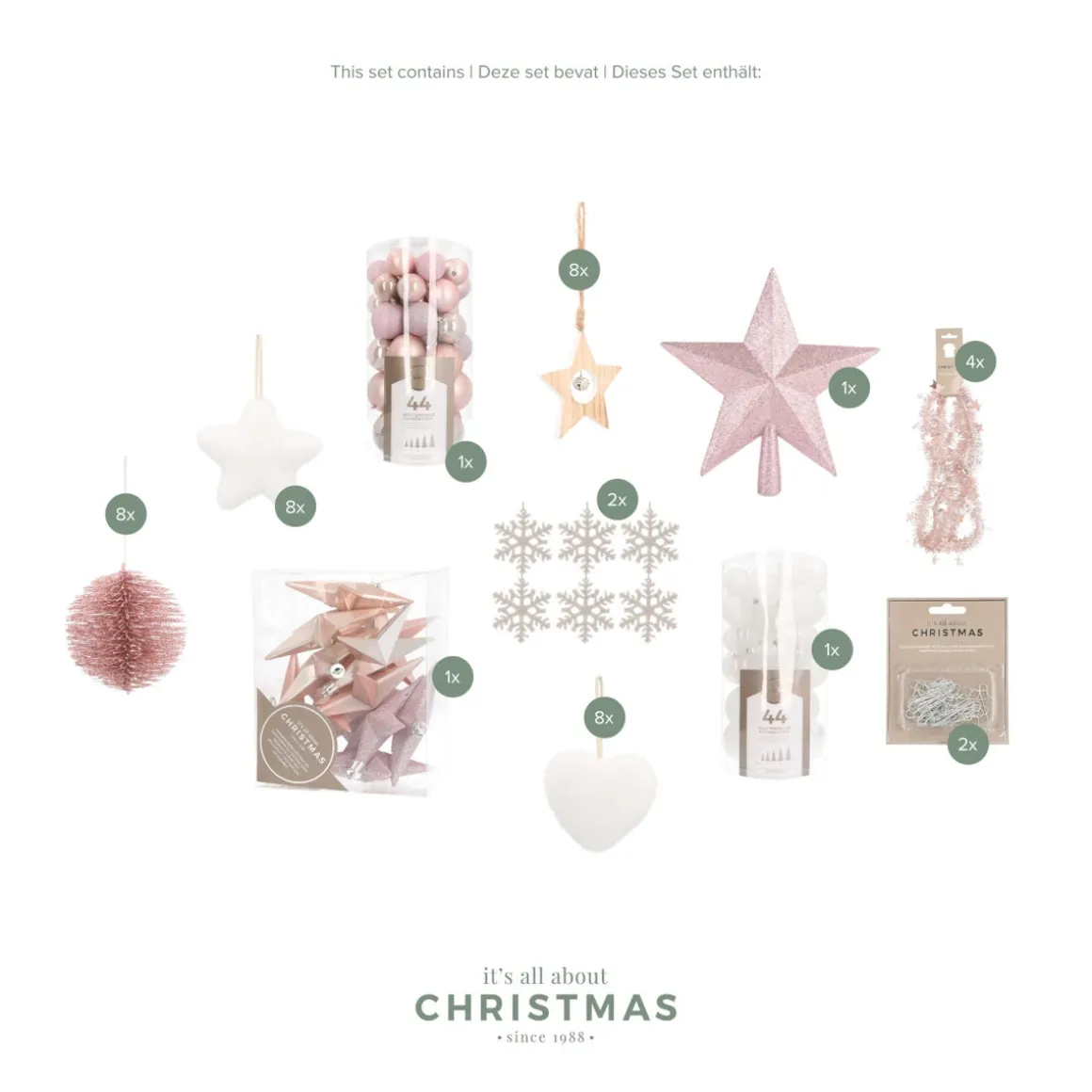 Kerstboompakket | Romantic