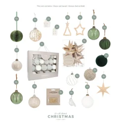 Kerstboompakket 'Magic Moments': Landelijke Kerst Met Moderne Accenten