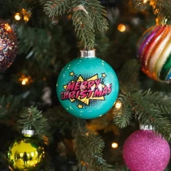 Kerstboompakket 'Sparkling Celebration': Kleurrijke Kerstballen En Vrolijke Ornamenten