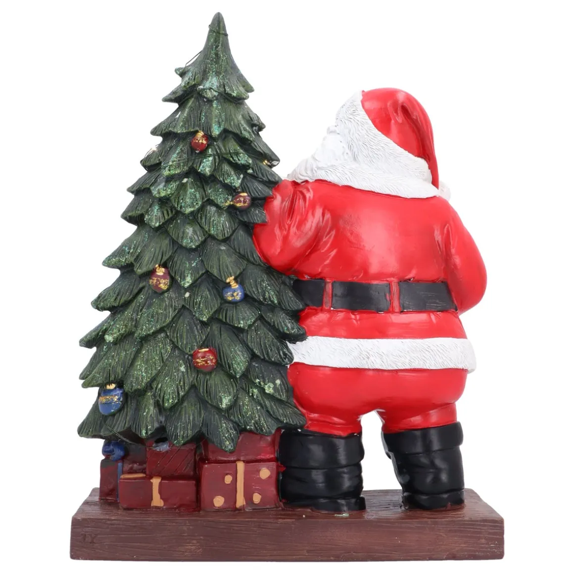 Kerstfiguur Santa Claus Met Led-verlichting