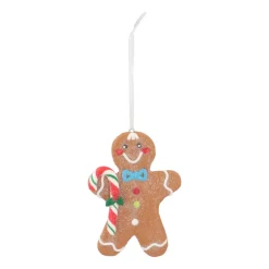 Kersthanger Gingerbread Man | Klei | 11cm