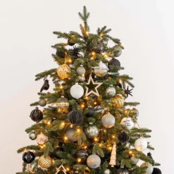 Kersthanger Houten Kerstboom | Bruin | 13 Cm