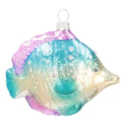 Kersthanger Kleurrijke Vis | Glas | Multi | 10cm
