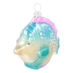 Kersthanger Kleurrijke Vis | Glas | Multi | 10cm