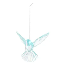 Kersthanger Kolibrie | Blauw | Acryl | 10 Cm