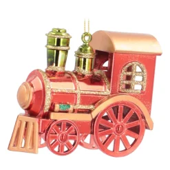Kersthanger Locomotief | Kunststof | 10cm