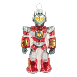 Kersthanger Mega Robot | Glas | Multi | 12cm