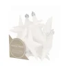 Kersthangers Sterren 12 St | Wit Mix | 10 Cm
