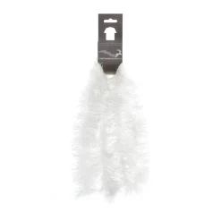 Kerstslinger Melkwit 270x7,5cm Glanzend