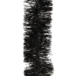 Kerstslinger Zwart 270x7,5cm Glanzend