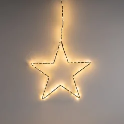 Kerstster 35 Cm Met 96 Warmwitte LED-lampjes