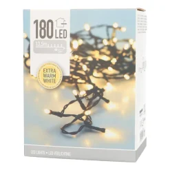 Kerstverlichting | 180 LED | Extra Warm Wit | 13,5 M | IP44 | Binnen & Buiten