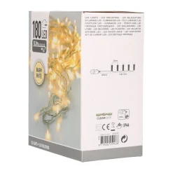 Kerstverlichting | 180 LED | Warm Wit | 13.5 M | IP44 | Binnen & Buiten
