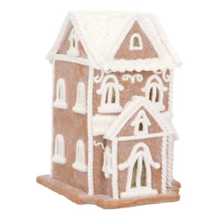 Koekhuisje Van Klei | Led | Handgemaakt | 19cm
