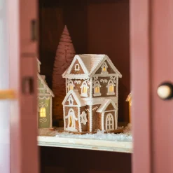 Koekhuisje Van Klei | Led | Handgemaakt | 19cm