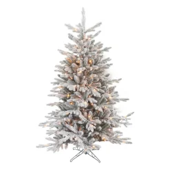 Kunstkerstboom 'Djill Snowy Pine' | 185 Cm | 250 LEDs | Warm Wit