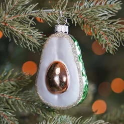 Luxe Kersthanger Avocado 9 Cm