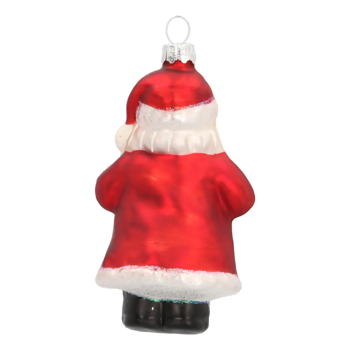 Luxe Kersthanger Kerstman Met Krans 10cm