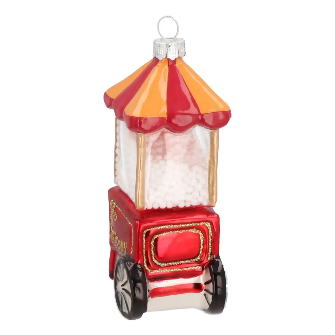 Luxe Kersthanger Popcorn Machine 12 Cm