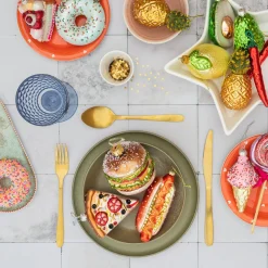 Luxe XXL Kersthanger Hamburger 9 Cm