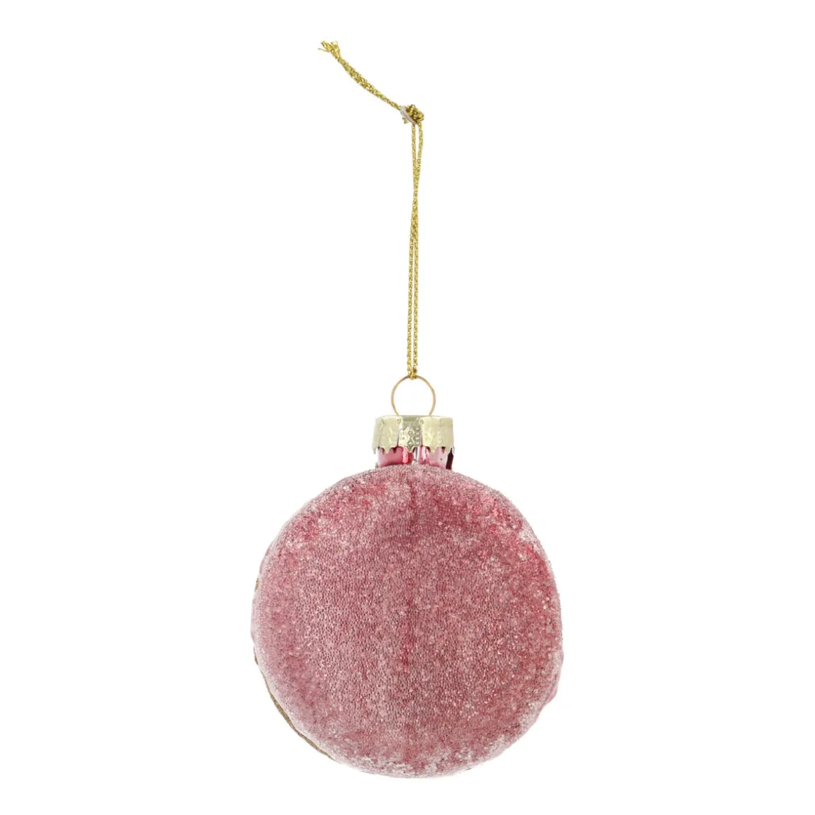 Mauve Macaron Kersthanger