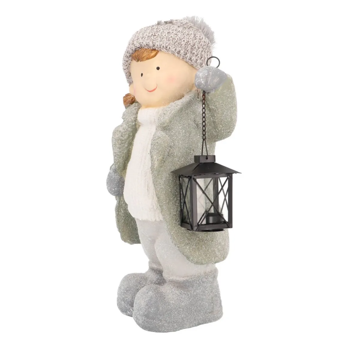 Meisje Met Lantaarn | 40,5 Cm | Magnesia