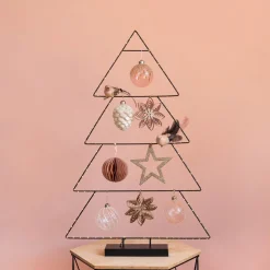 Metalen Kerstboom Met LED | 70 Cm | Binnen