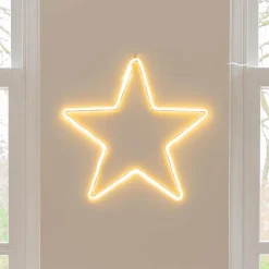 Neon Kerstster | 50 Cm