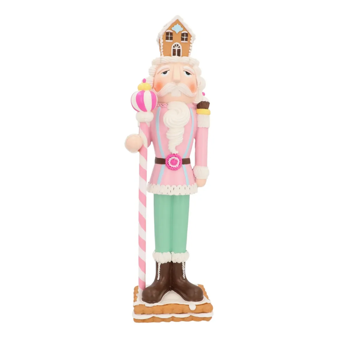 Notenkraker Kerstdecoratie In Pasteltinten