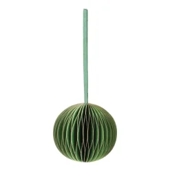 Papieren Kerstbal | Cottage Green | 8 Cm