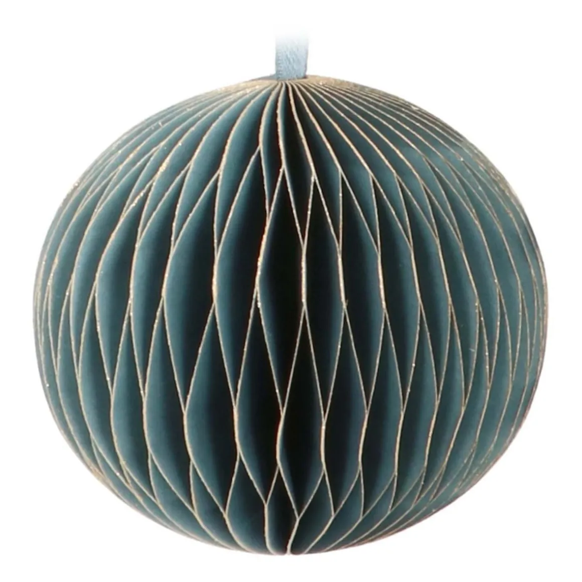 Papieren Kerstbal | Royal Blue | 8 Cm