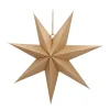 Papieren Kerstster | Goud | 45 Cm | 7-punts