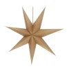 Papieren Kerstster | Goud | 60 Cm | 7-punts