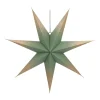 Papieren Kerstster | Groen | 60 Cm | 7-punts