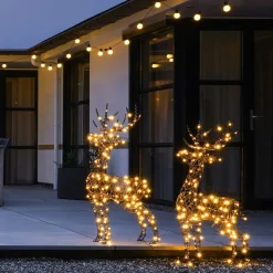 Partyverlichting Buiten - Koppelbaar| 10 Bollen | Warm-wit | Timer