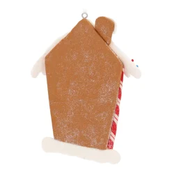 Peperkoek Huisje Kersthanger In Traditionele Kleurenl