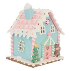 Peperkoek Huisje Met LED Verlichting