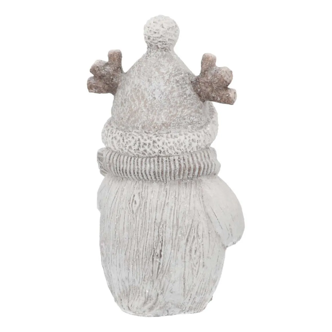 Pinguinfiguur | Led-verlichting | Grijs | 44cm