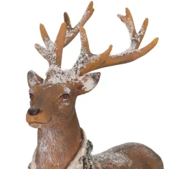 Polyresin Hertenbeeld Met Sjaal