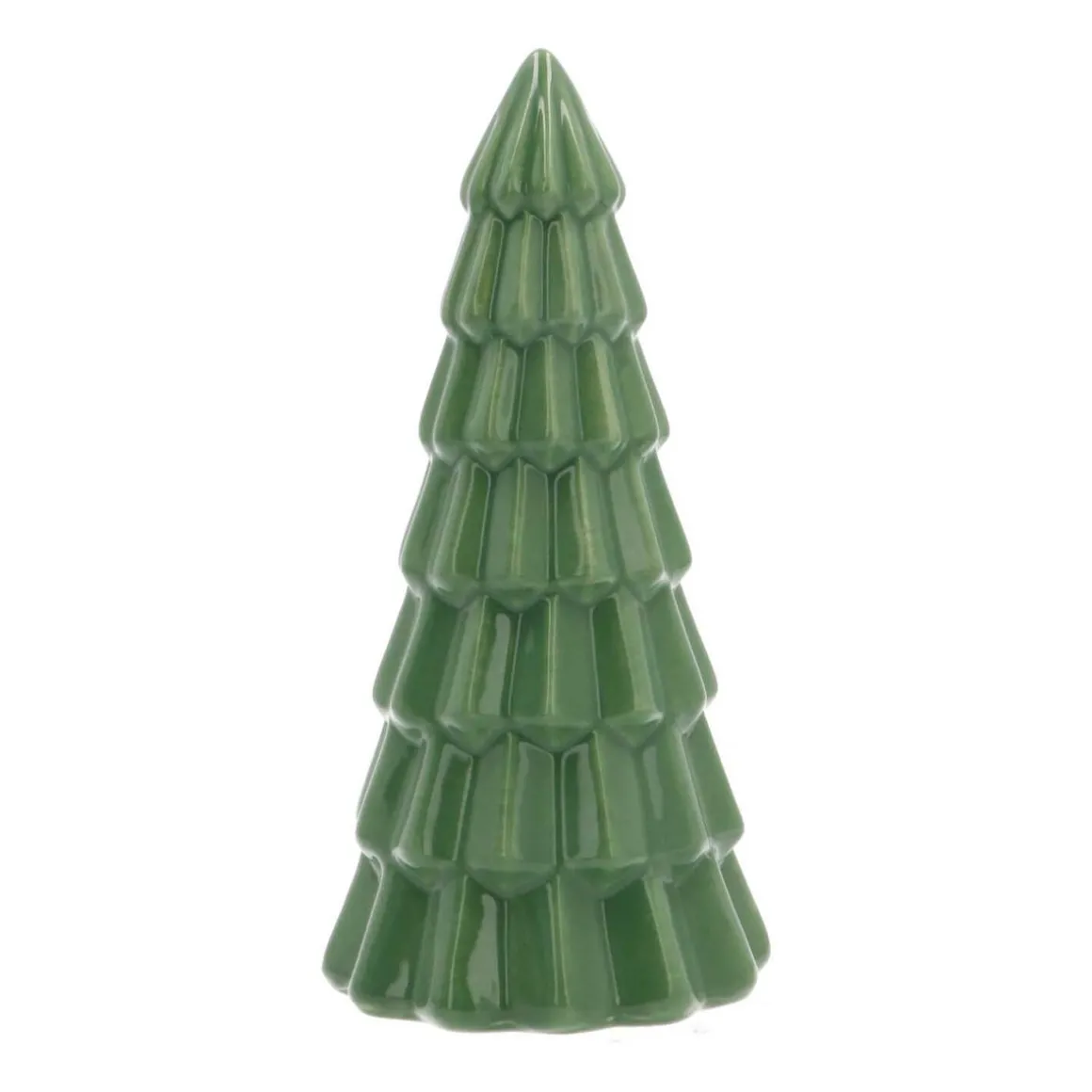 Porseleinen Kerstboom | Groen | 21 Cm