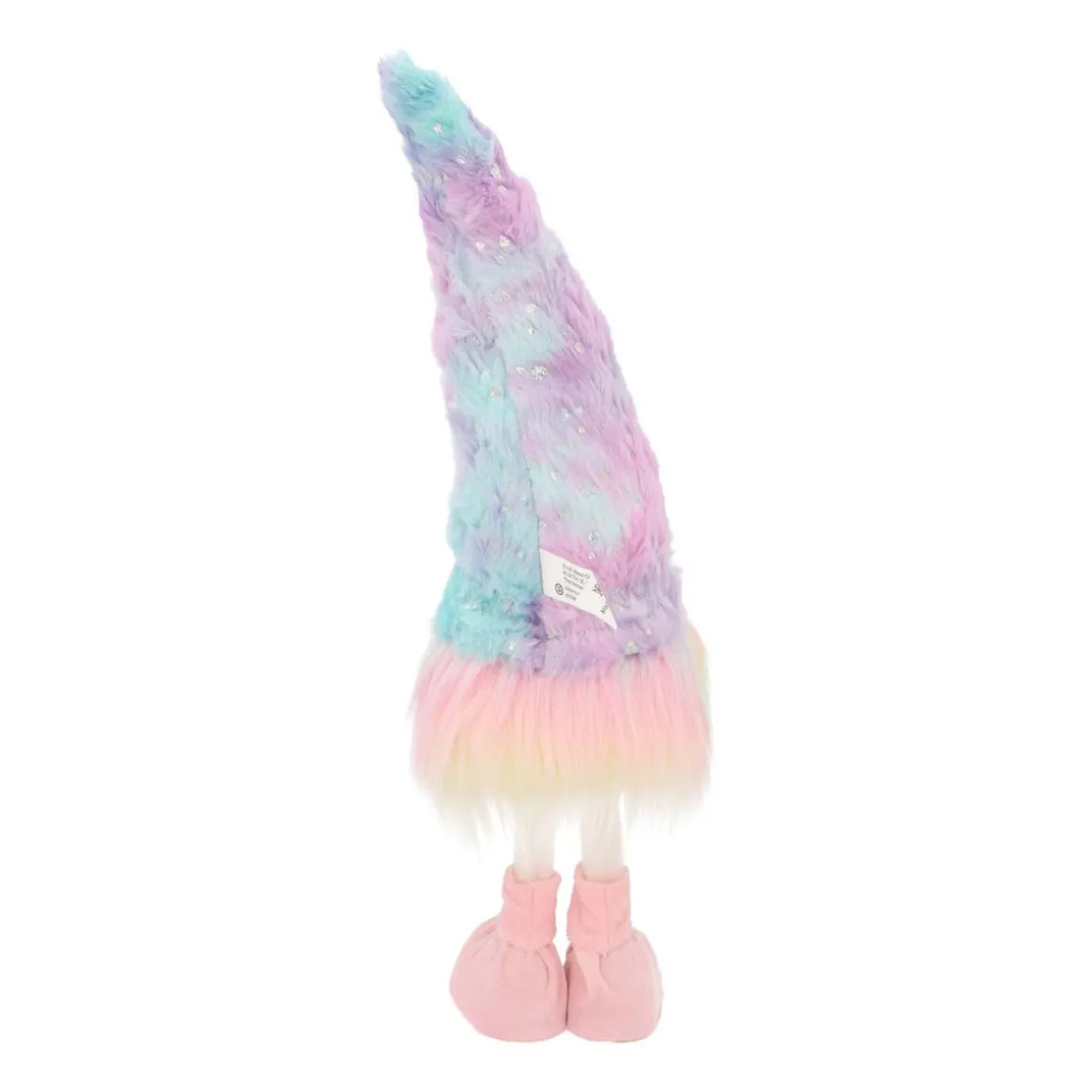 Regenboogkleurige Staande Gnoom | Stof | 45cm