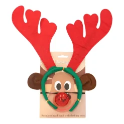 Rendierset Met Diadeem En Neus