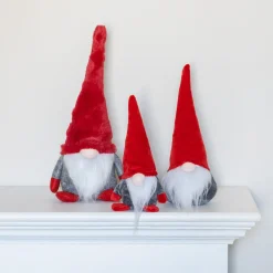 Rode Gnoom Kerstdecoratie