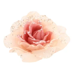 Roos Op Clip Oudroze 12 Cm