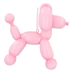 Roze Design Kersthanger 'ballonhondje'