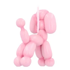 Roze Design Kersthanger 'ballonhondje'