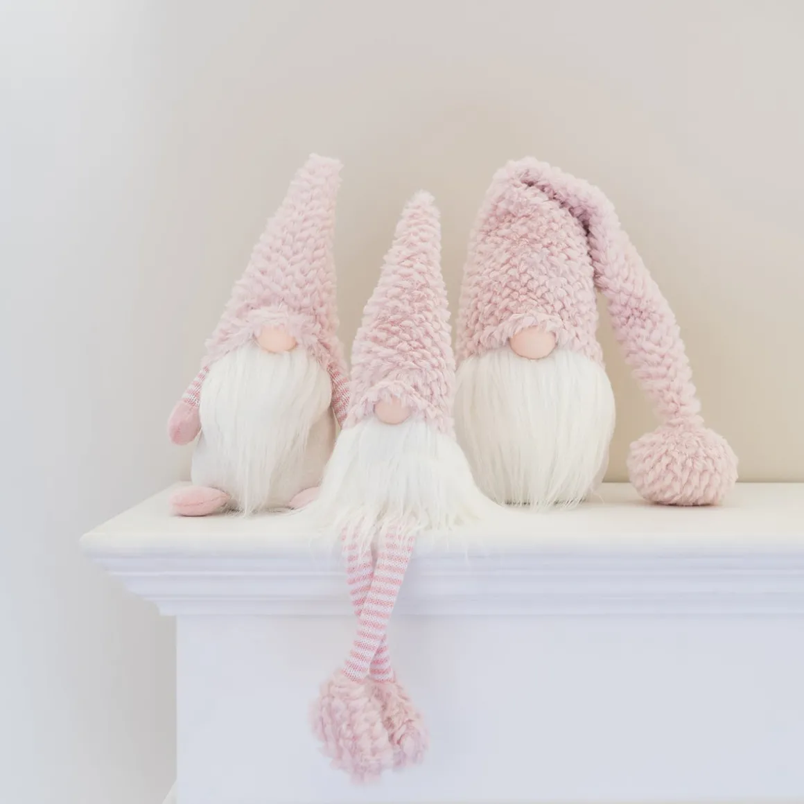 Roze Gnome Met Grappige LED-muts