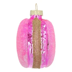 Roze Macaron Kersthanger