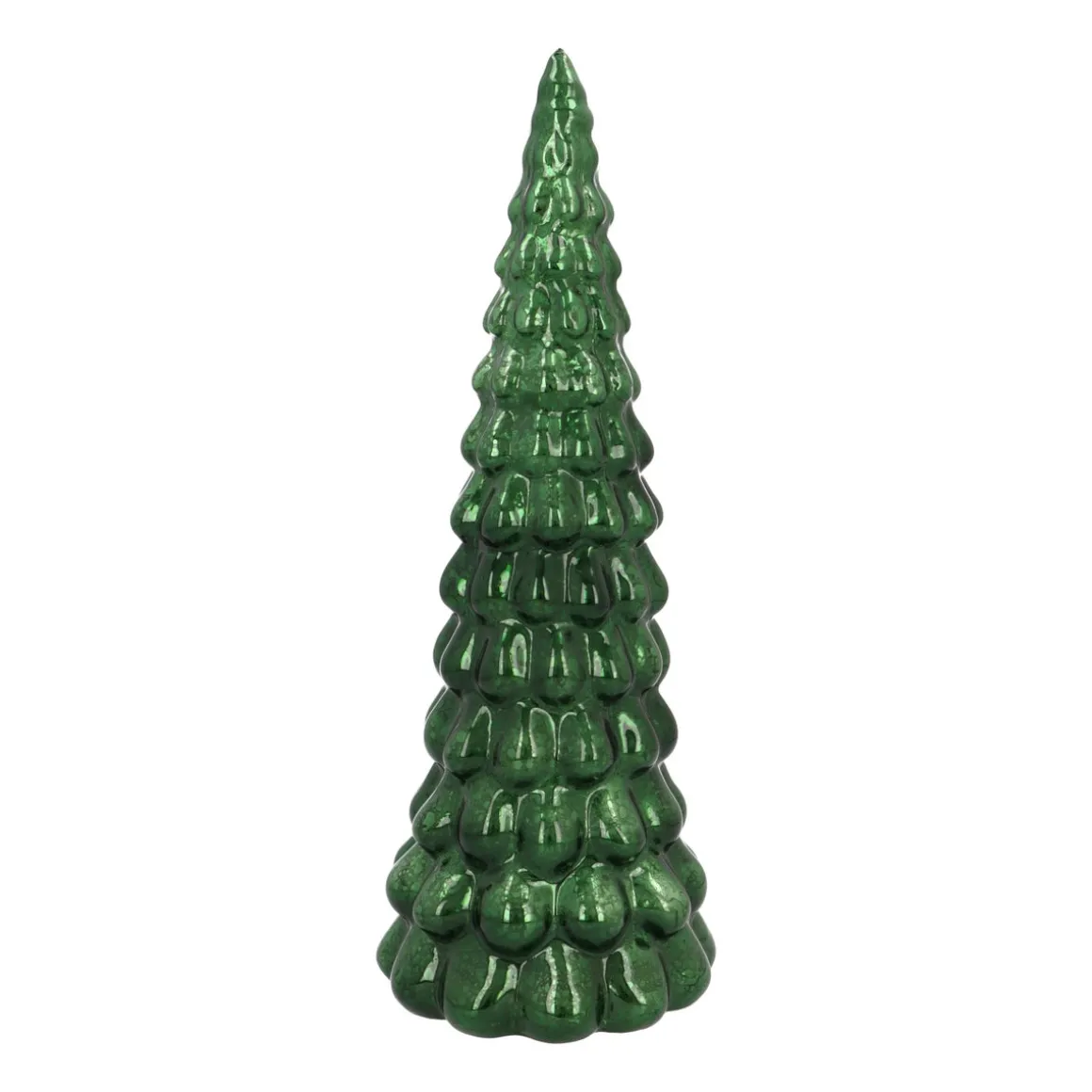 Sfeervolle Diepgroene Led-kerstboom Met Reliëf